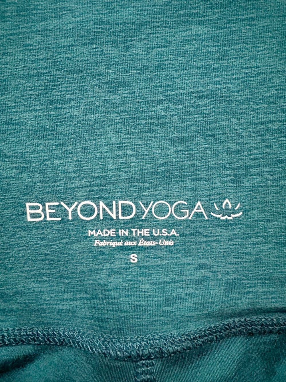 Beyond Yoga Teal Pocket Leggings